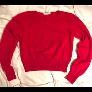 Vintage Chanel Boutique cashmere pullover sweater